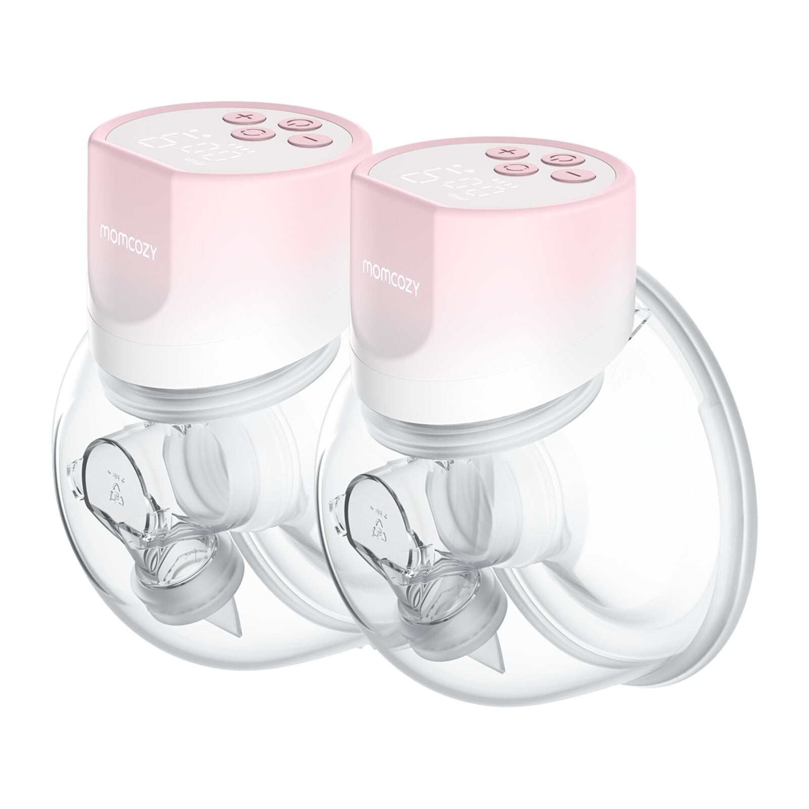Momcozy S12 Pro Double Packs Wearable Breast Pump Pink