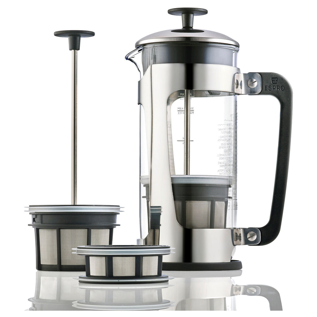 Espro P5 1232C French press coffee maker Alu