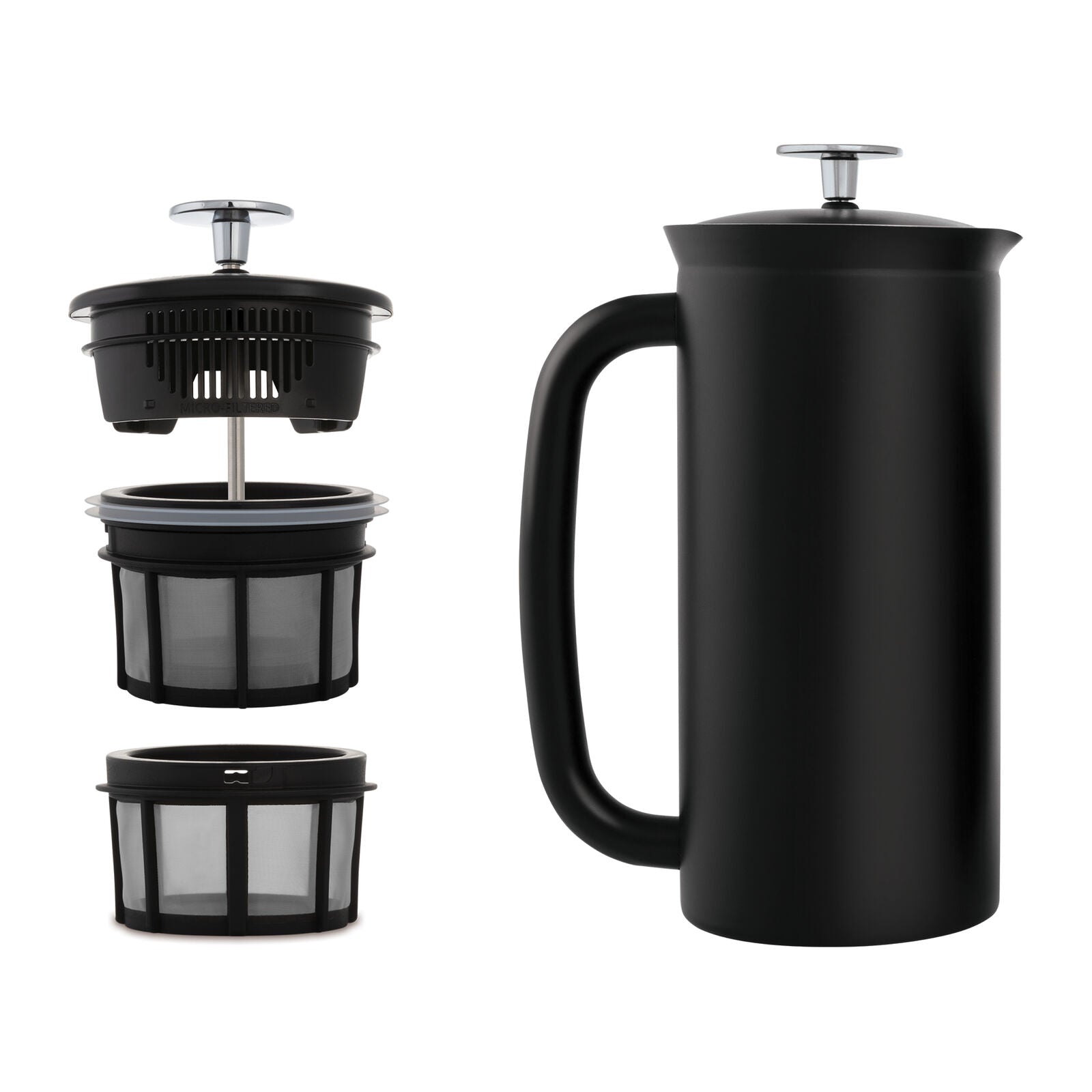 Espro P7 1018C2-17BK French press coffee  Black steel