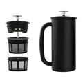 Espro P7 1032C2-17BK French press coffee maker Black steel