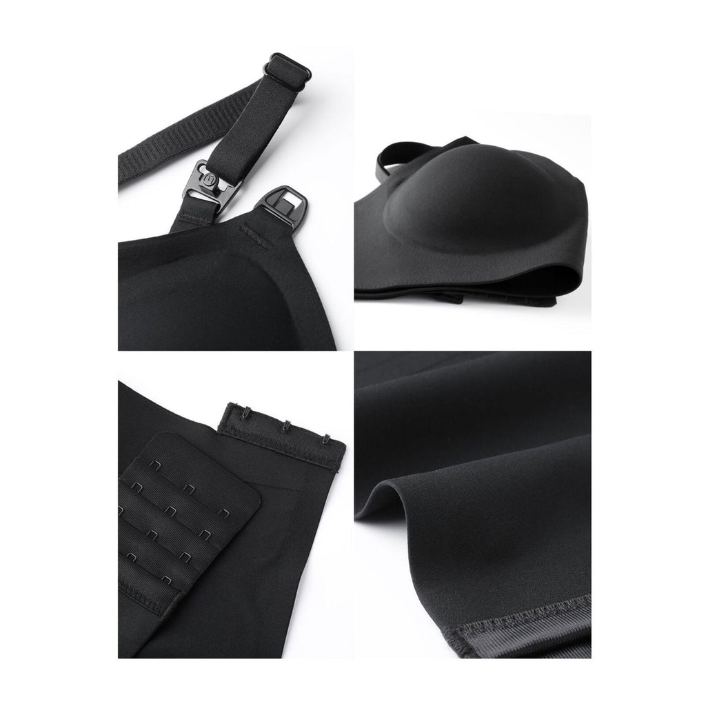 Momcozy YN21 M Hands-Free Pumping Bra Black