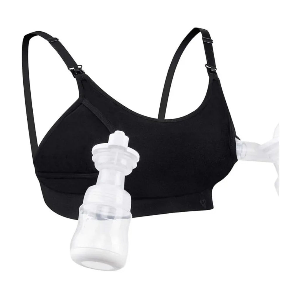 Momcozy YN08 XL Hands-Free Pumping Bra Black