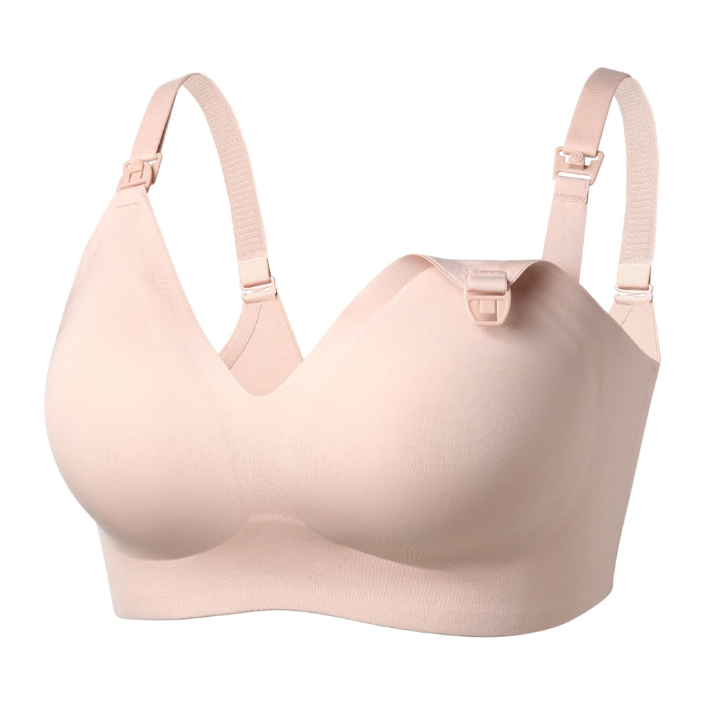 Momcozy YN21 L Hands-Free Pumping Bra Natural