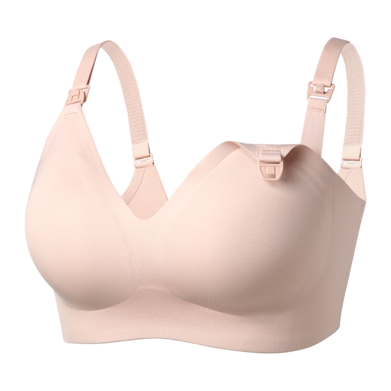 Momcozy YN21 L Hands-Free Pumping Bra Natural