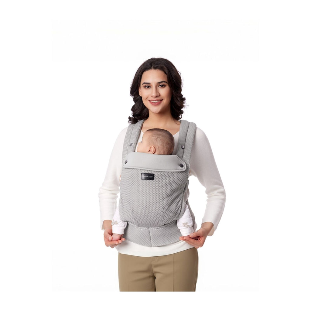 Momcozy Newborn to Toddler Air Mesh Soft Structured Carrier Grey
