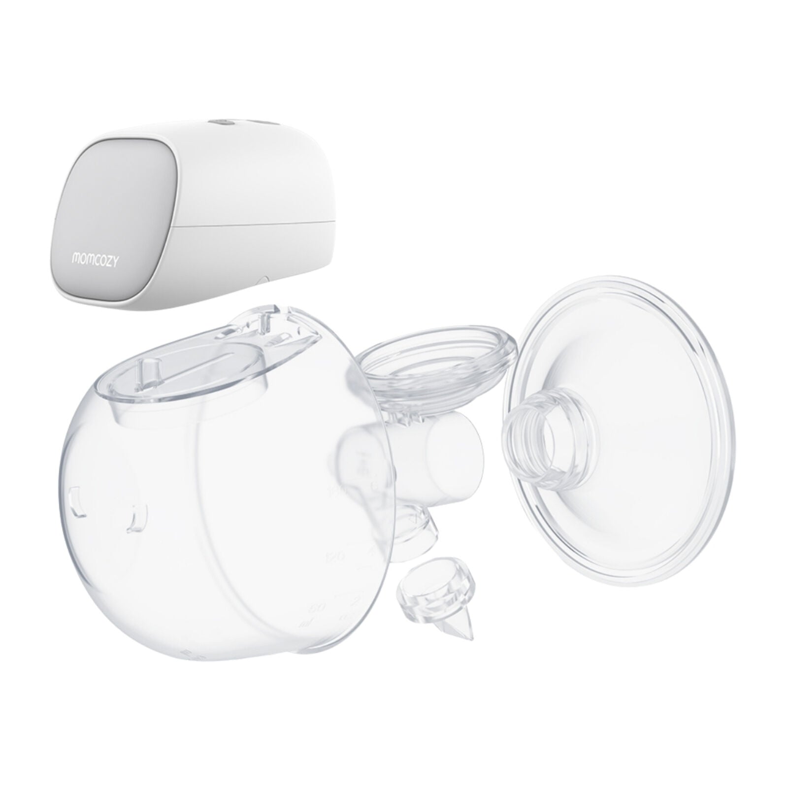 Momcozy S9 Pro Double Pack Wearable Breast Pump Grey