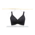 Momcozy YN46 XL Seamless Support Floral Bra Black