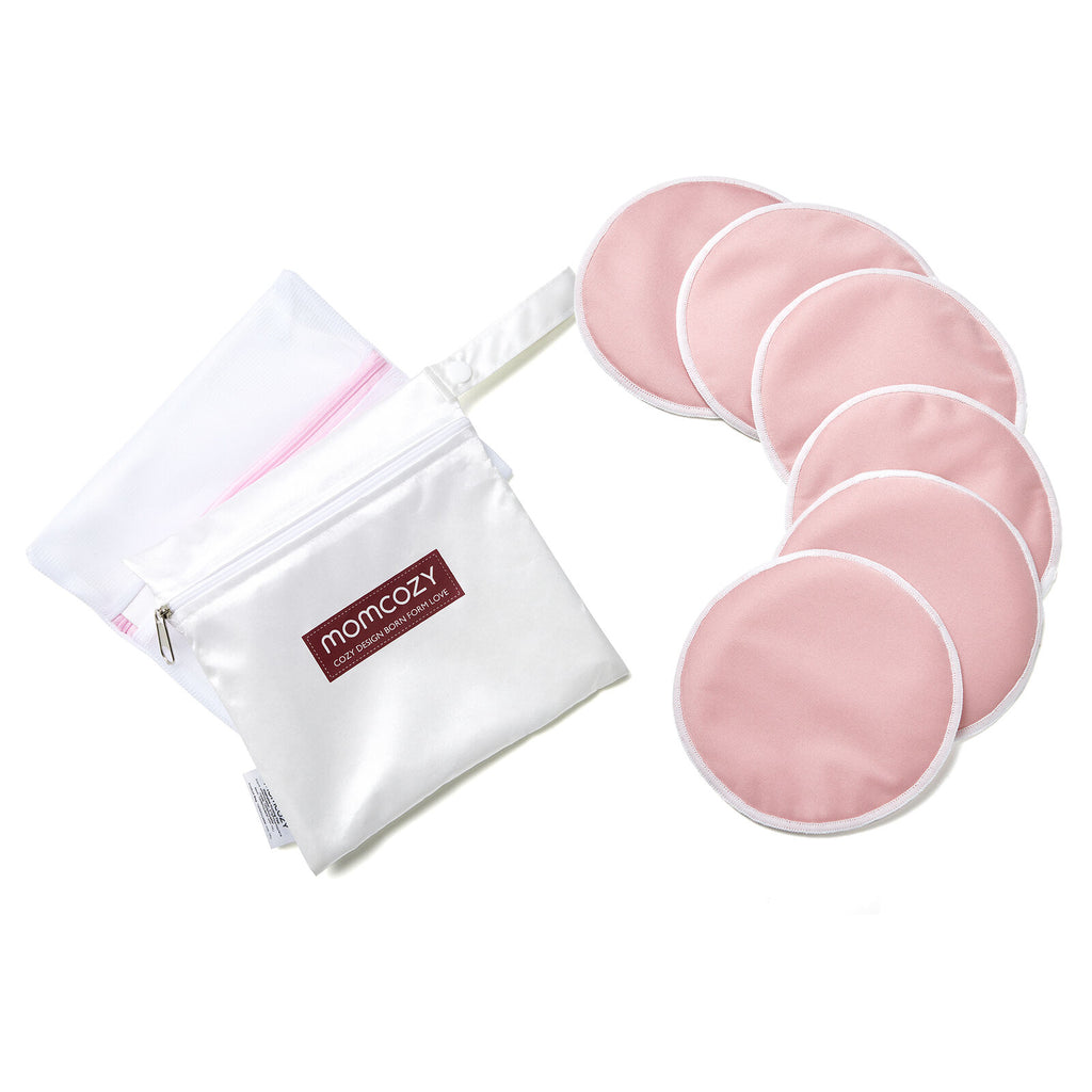 Momcozy Reusable 6 Pack Thin Nursing Pad