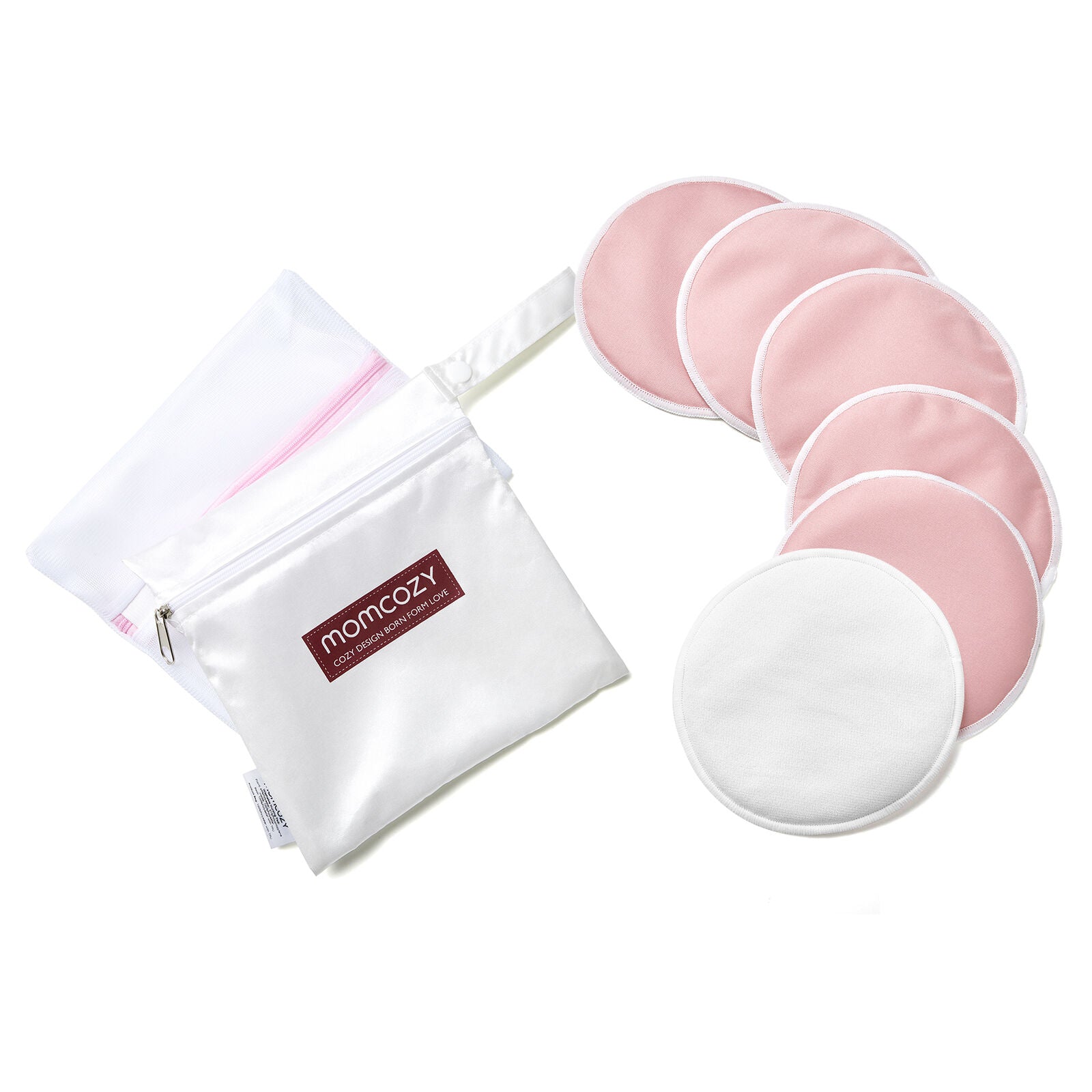 Momcozy Reusable 6 Pack Thick Nursing Pad
