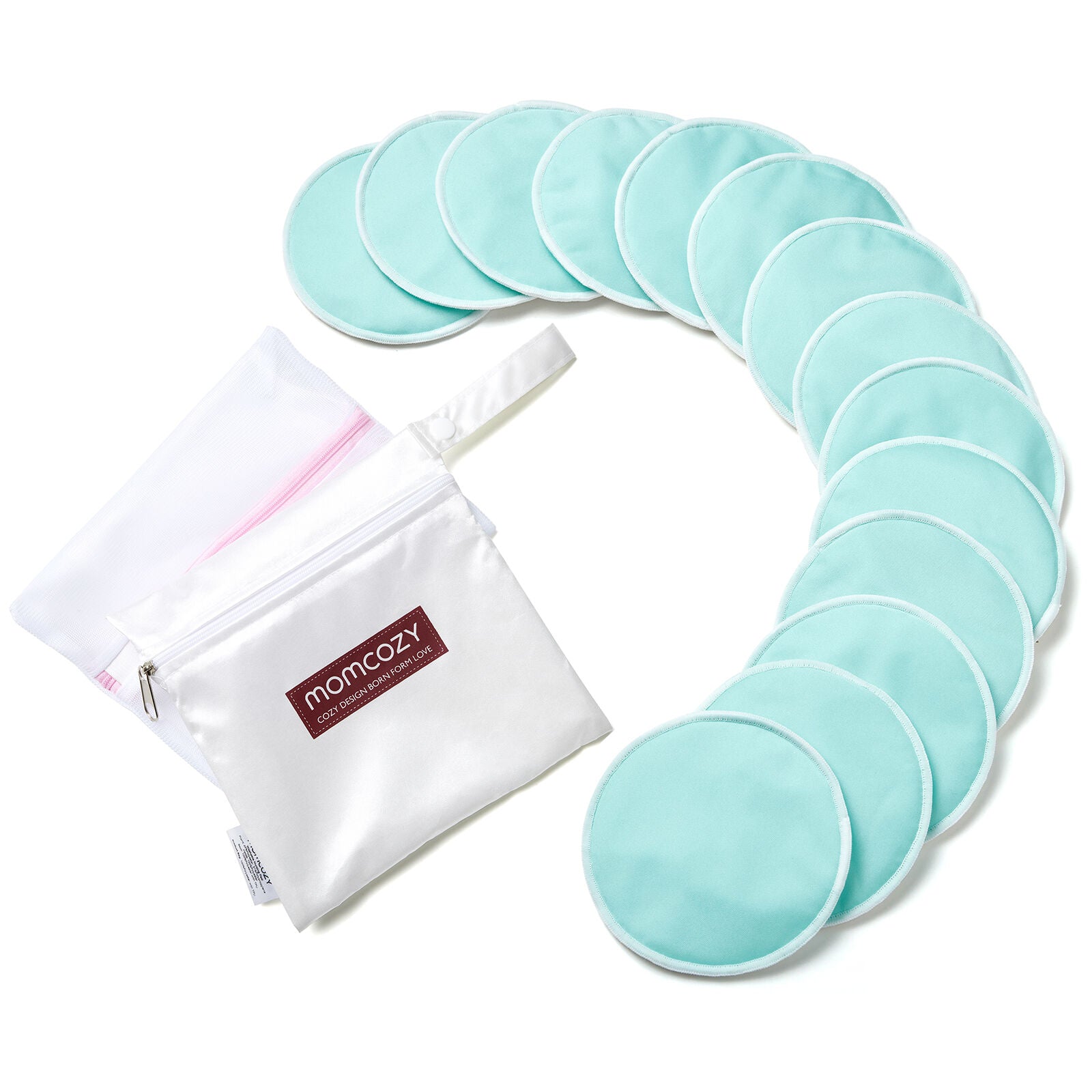 Momcozy Reusable 14 Pack Thick Nursing Pad