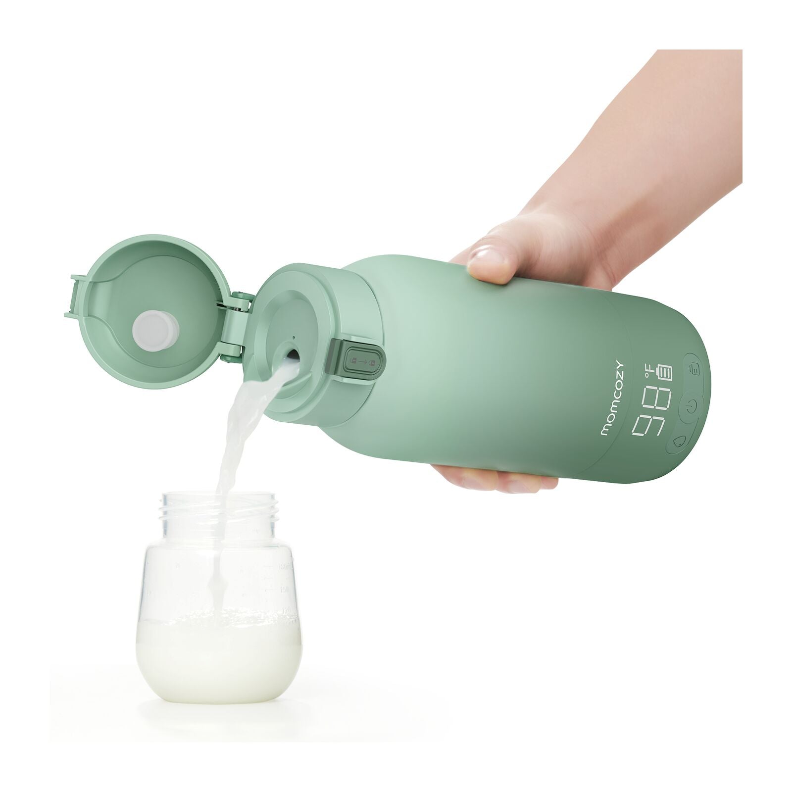 Momcozy Portable Breast Milk & Water Warmer for Travel Bottle Warmer