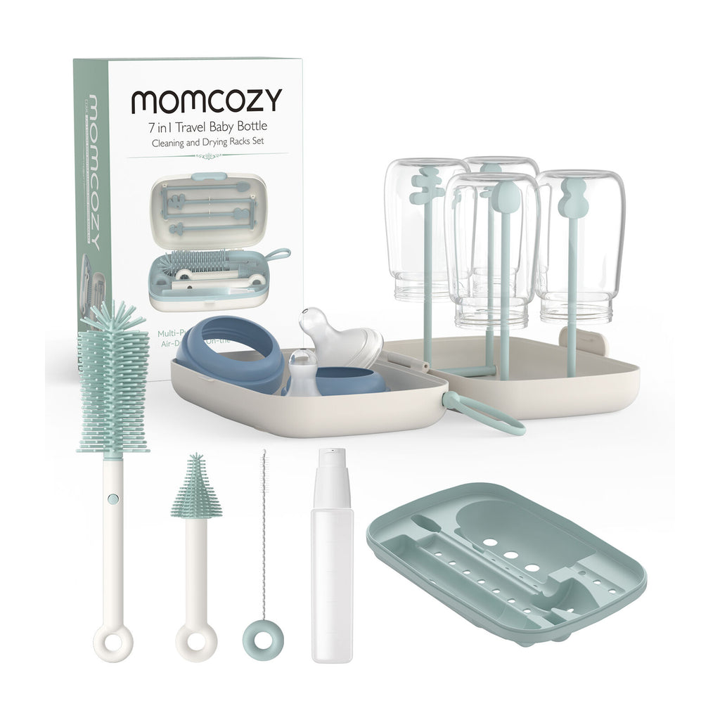 Momcozy 7 in 1 Baby Set Green