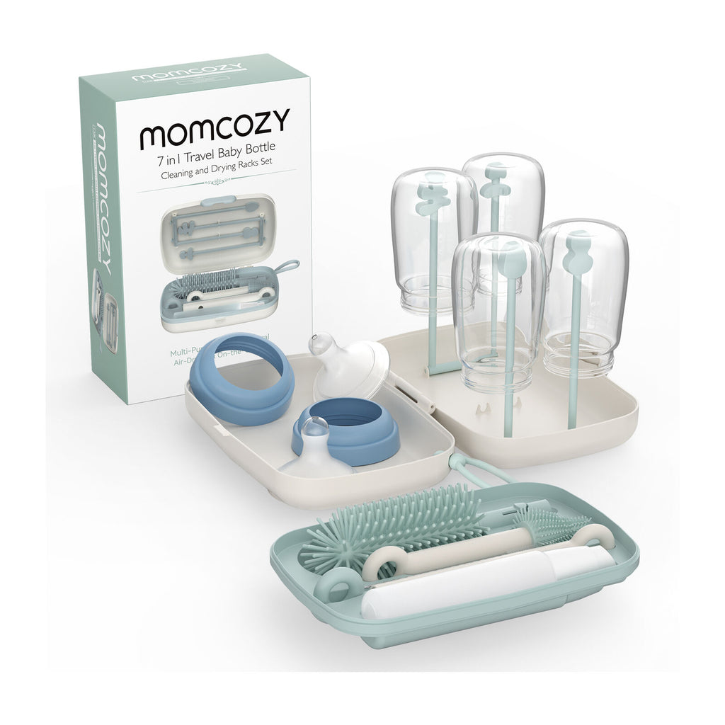 Momcozy 7 in 1 Baby Set Green