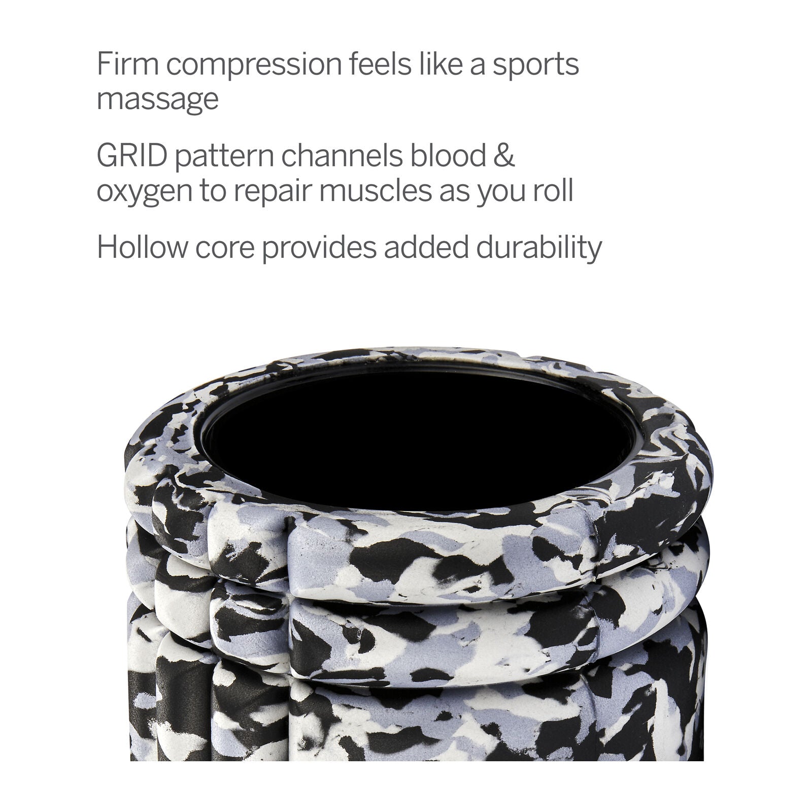 Trigger Point Therapy GRID 1.0 Foamroller Grey Camo