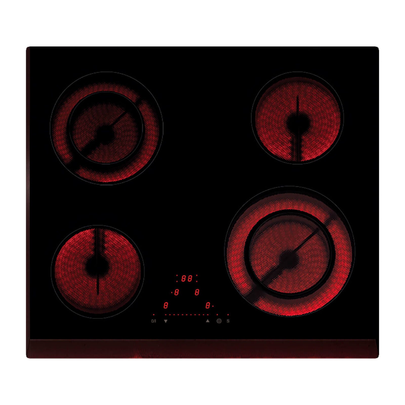 Witt WHF 66-3 Ceramic hob Black