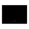 Witt WIF 70-5  Induction hob Black