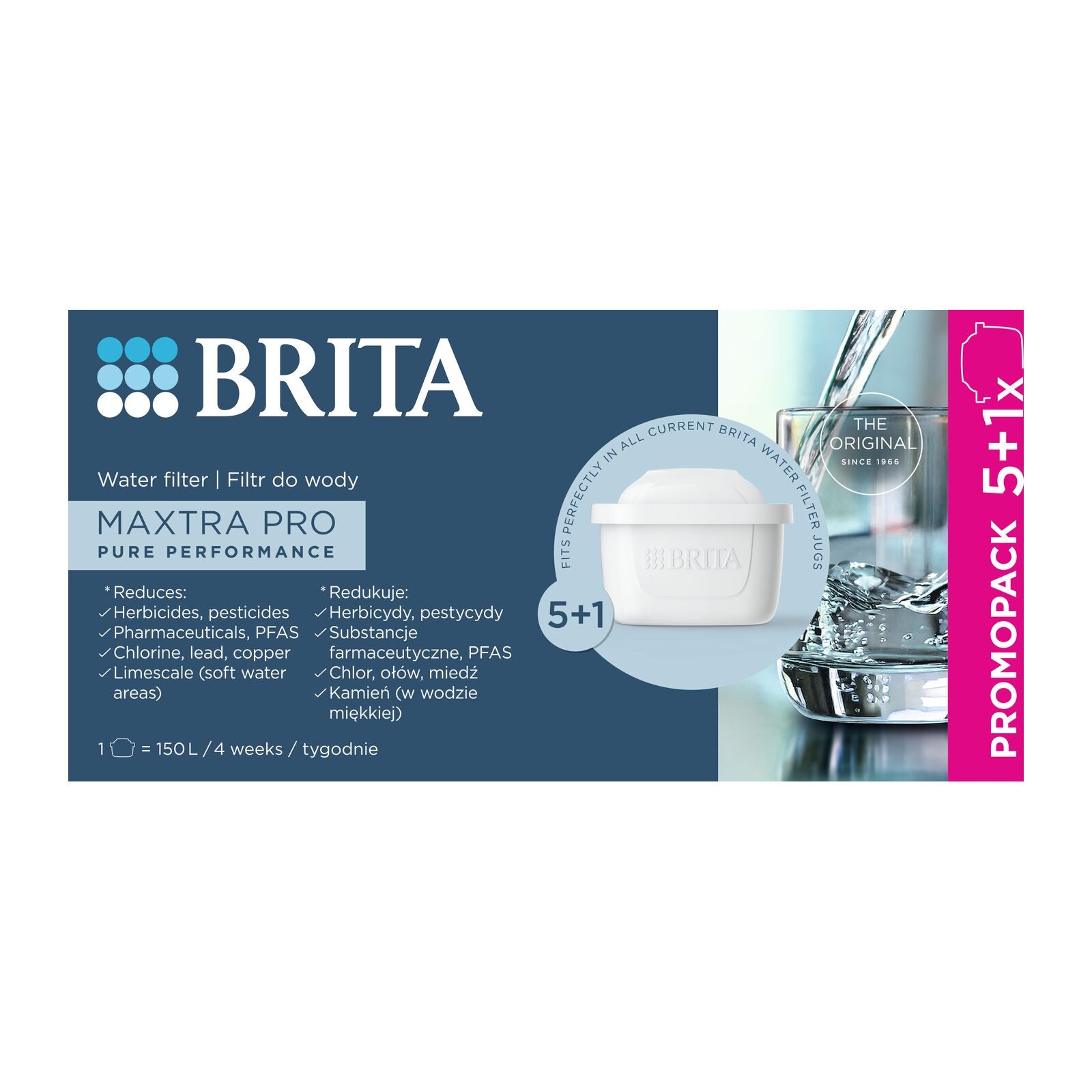 Brita Pack 6 (5+1) All-in-1 Waterfilter