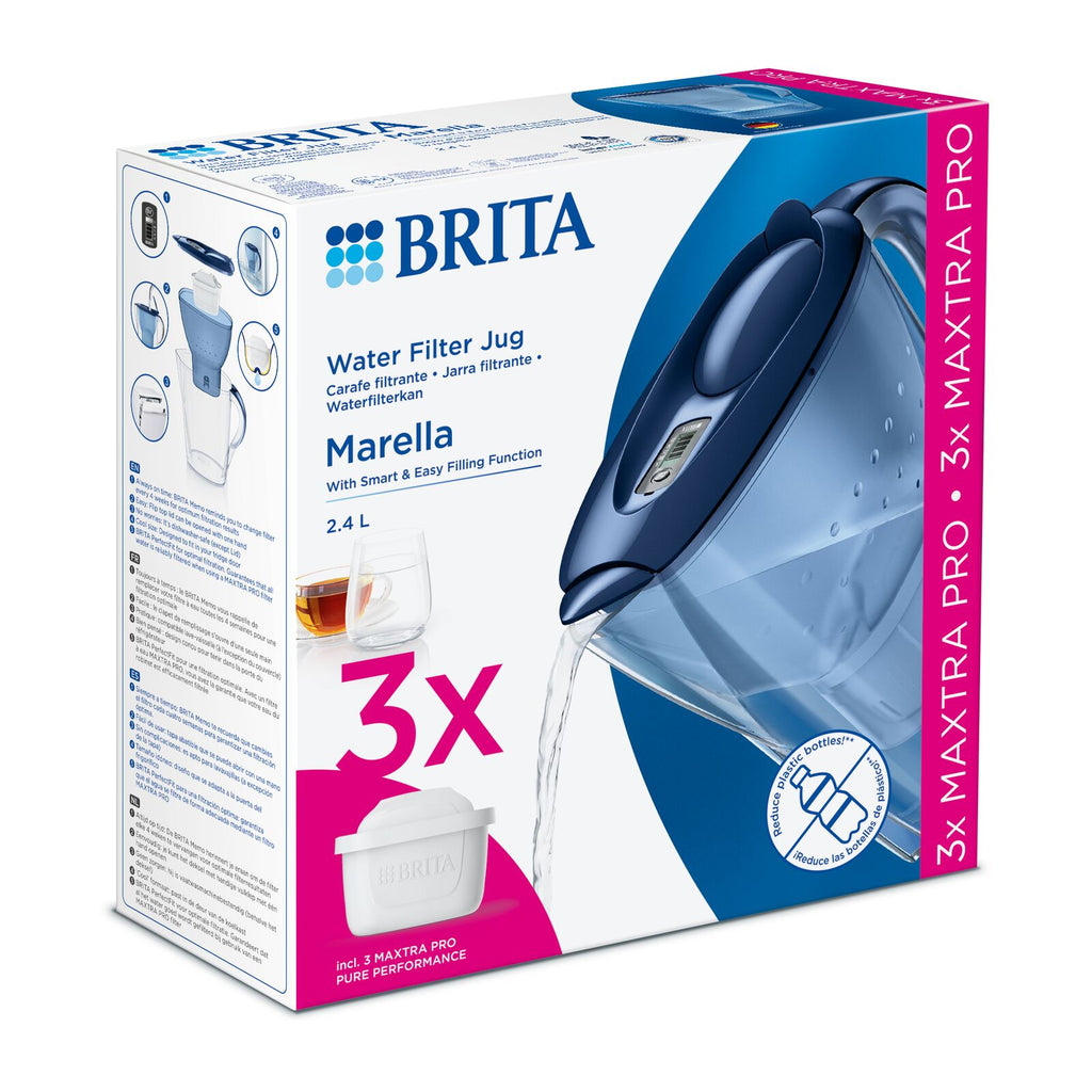 Brita Marella + 3 MXPro Bundle Blue