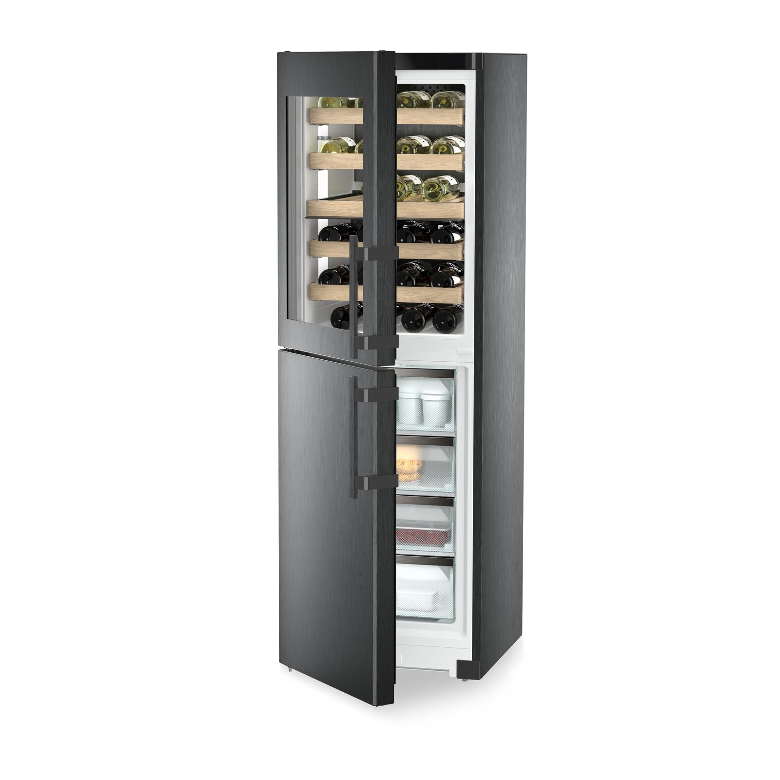 Liebherr Peak SWNbsd 529i-20 001 Fridge/freezer Black steel