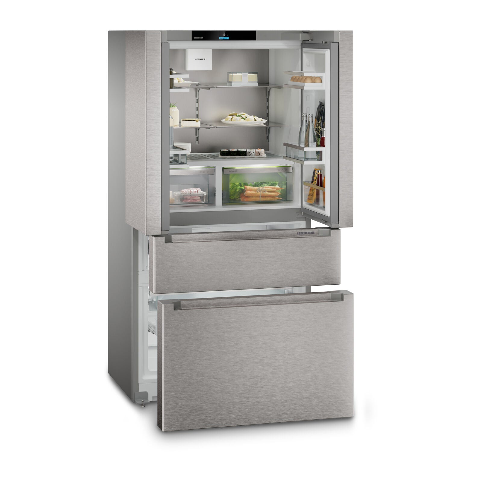 Liebherr Plus MBsddi 9524-20 001 Fridge-freezer Stainless steel