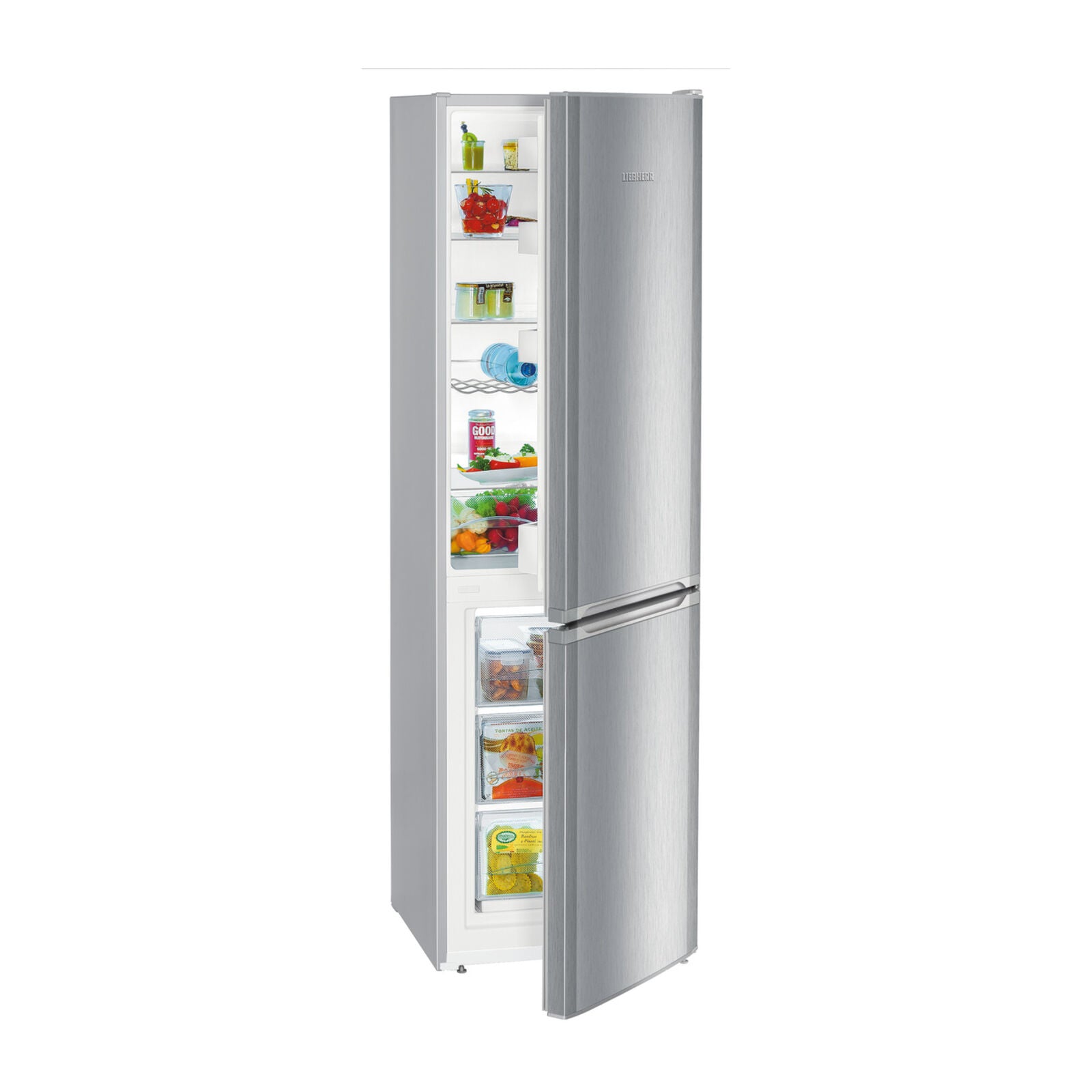 Liebherr CUele 3331-26 001 Fridge-freezer Stainless steel look