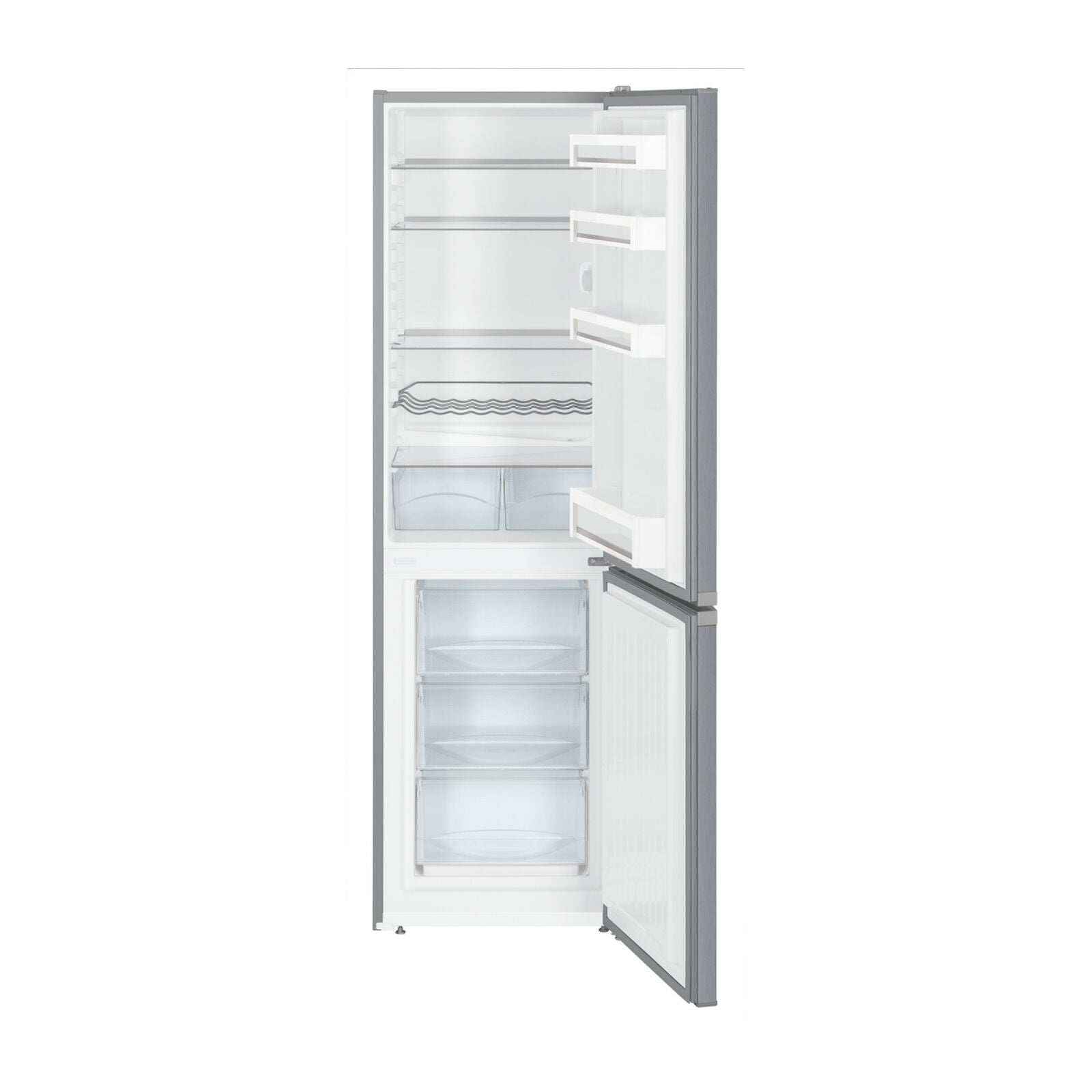 Liebherr CUele 3331-26 001 Fridge-freezer Stainless steel look
