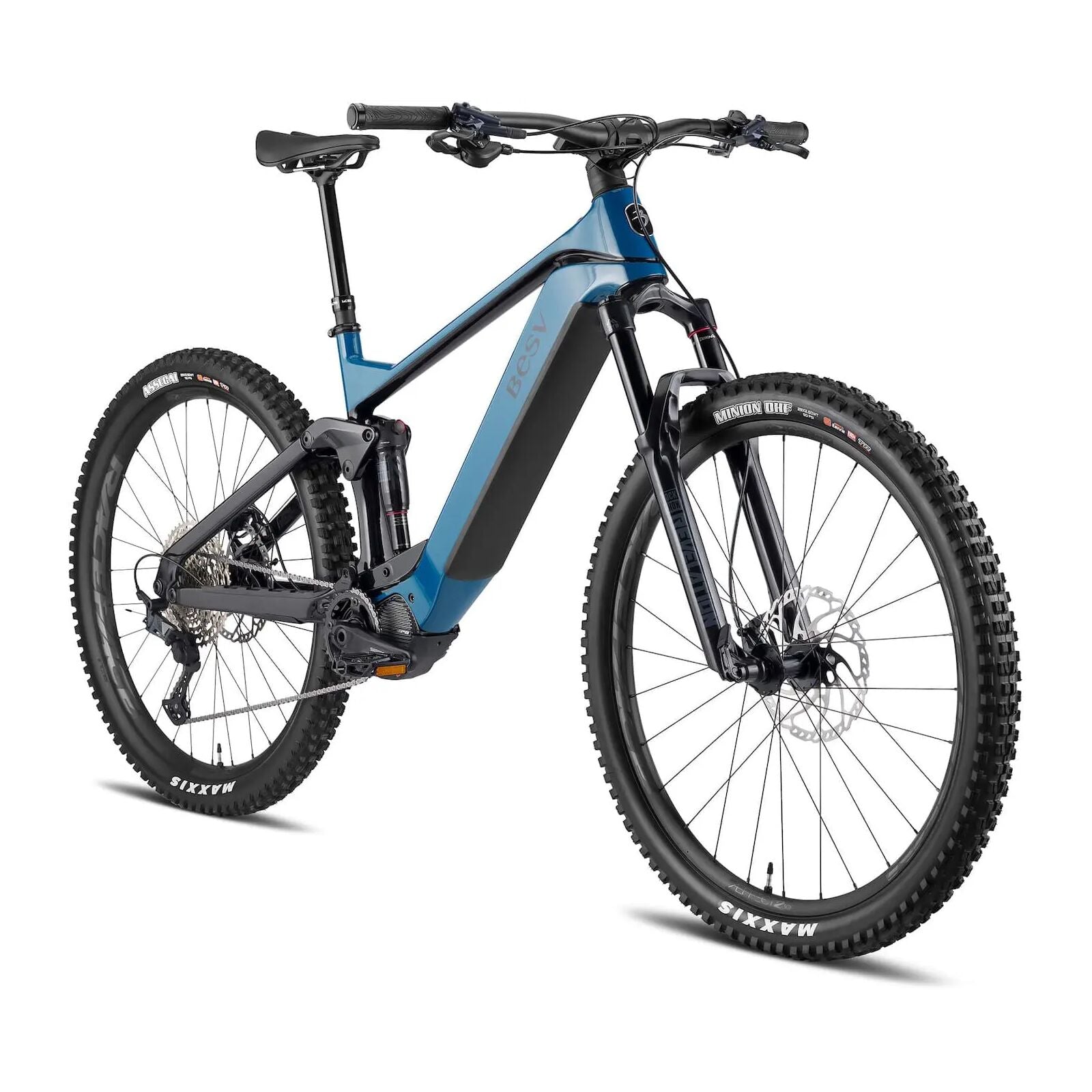 BESV TCA 1.1 MY23 FS-Step Over 430 Medium e-MTB River Blue With Night Black