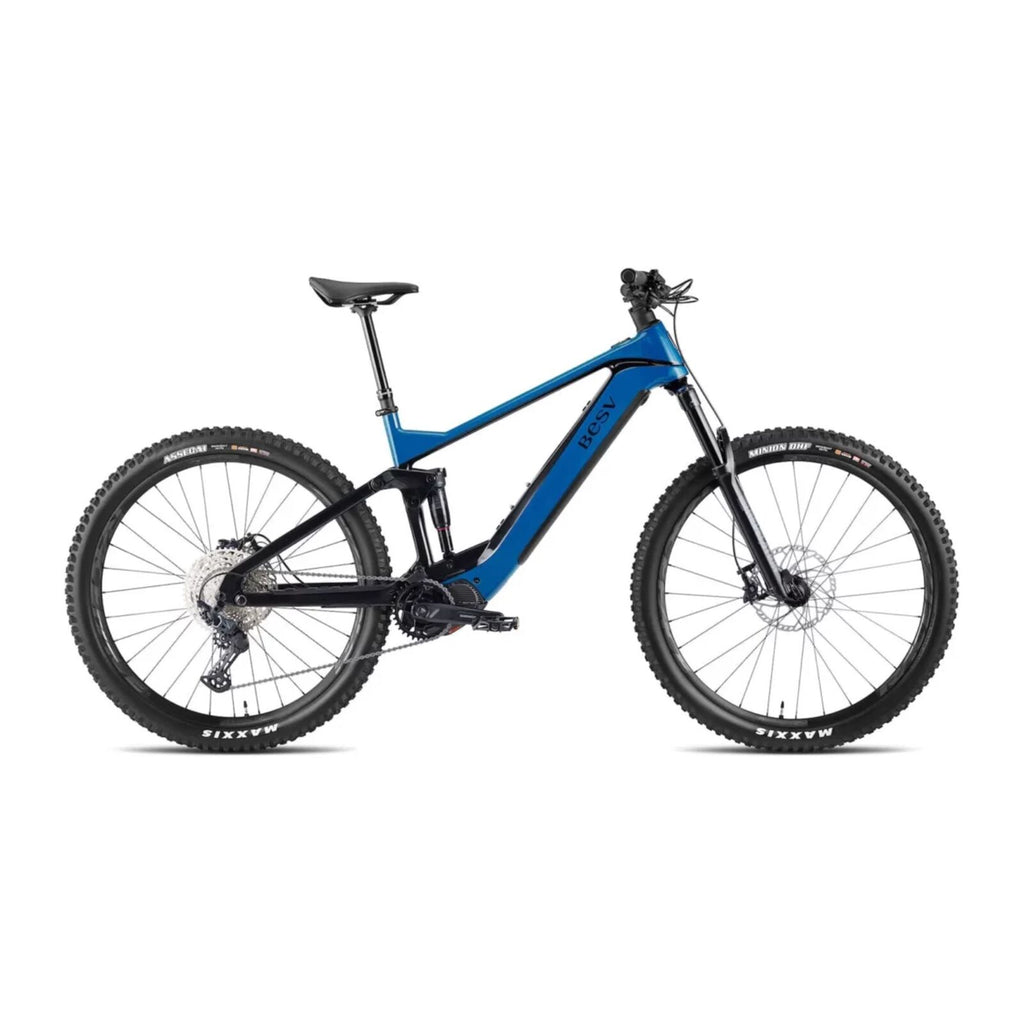 BESV TCA 1.1 MY23 FS-Step Over 460 Large e-MTB River Blue With Night Black
