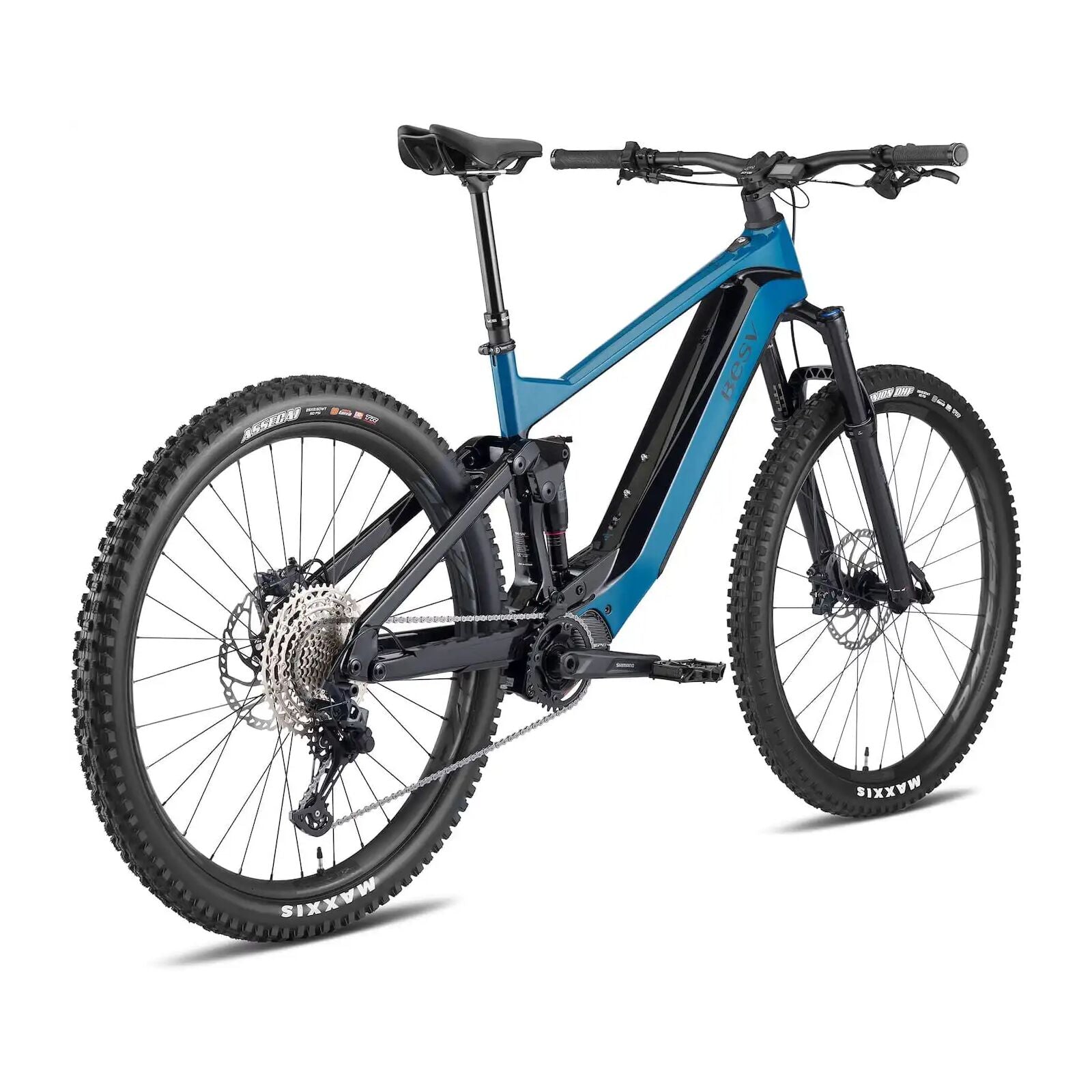 BESV TCA 1.1 MY23 FS-Step Over 460 Large e-MTB River Blue With Night Black