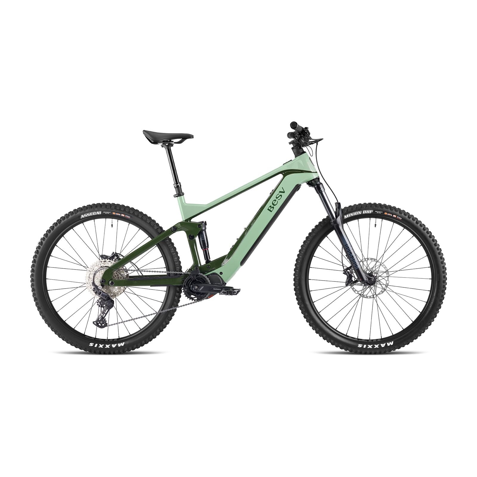 BESV TCA 1.3 MY23 FS-Step Over 415S e-MTB Bright And Dark Ceramic Green