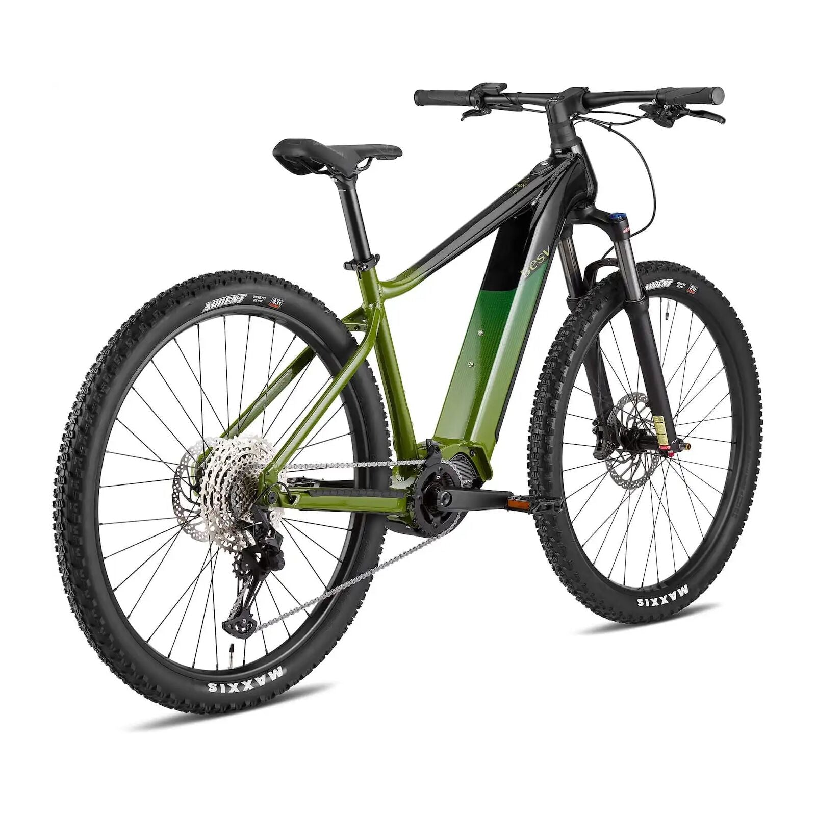BESV TRX 1.1 MY23 Step Over 425 Small e-MTB Trail Khaki With Night Black