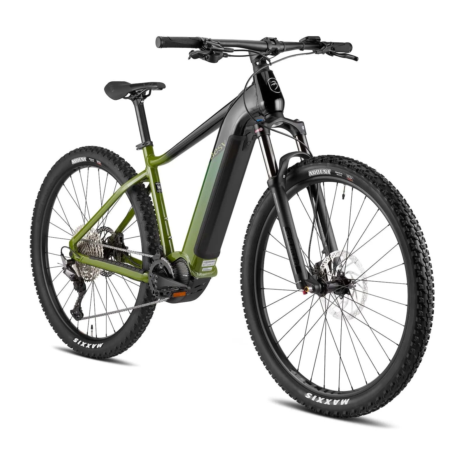 BESV TRX 1.1 MY23 Step Over 460 Medium e-MTB Trail Khaki With Night Black