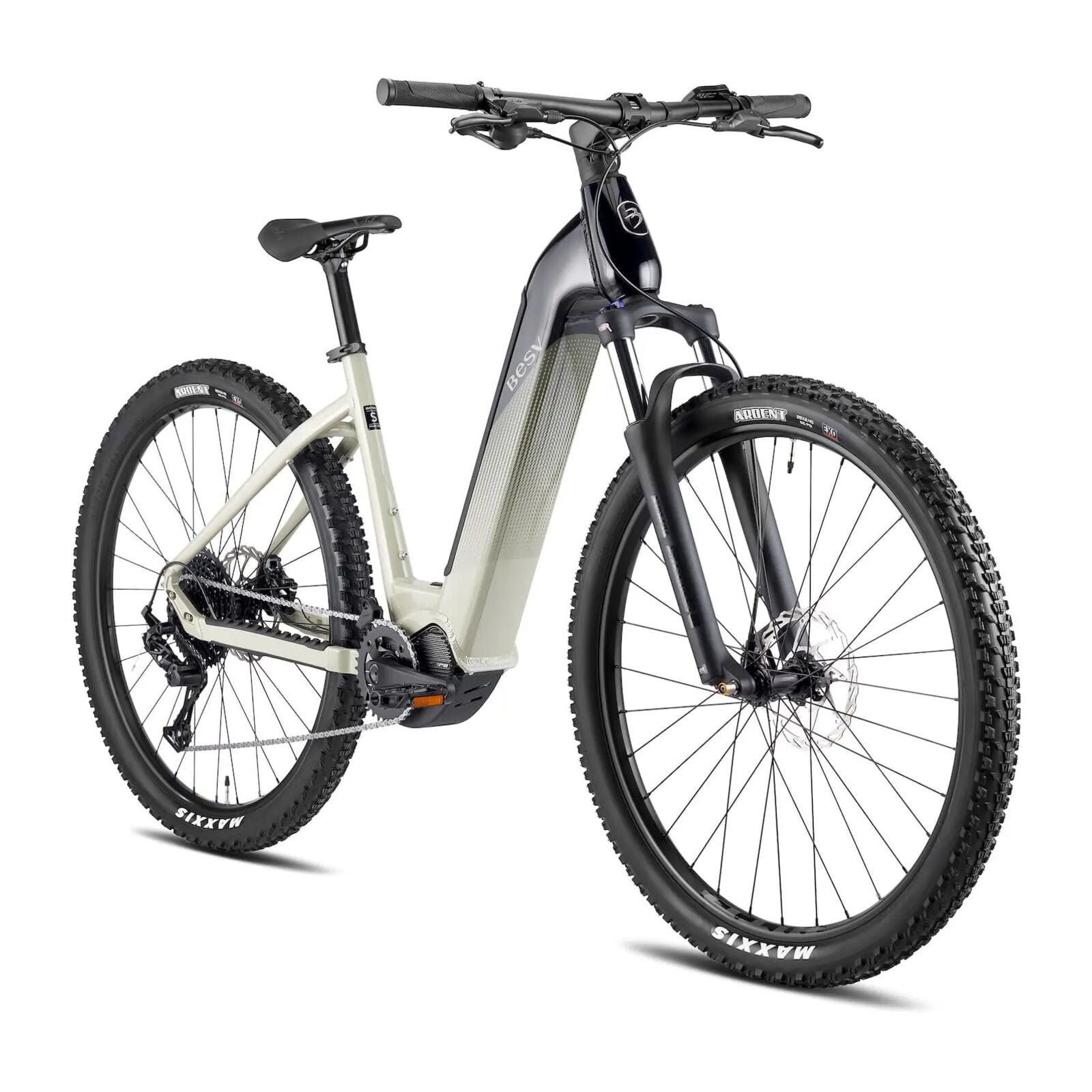BESV TRX 1.3 MY23 Low Step 430 X-Small e-MTB Rock Grey With Night Black