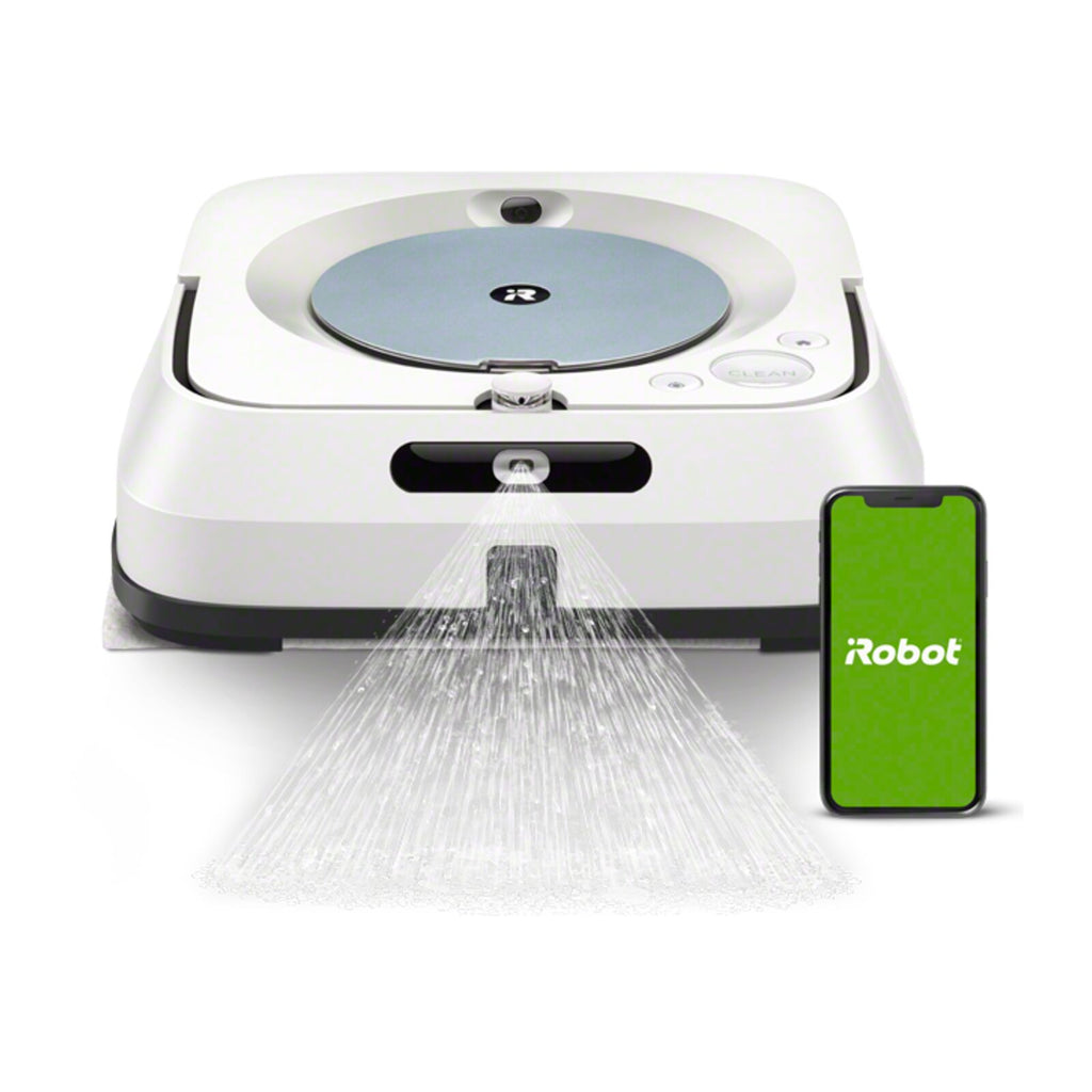 iRobot Braava jet M6134 Mopping robot White