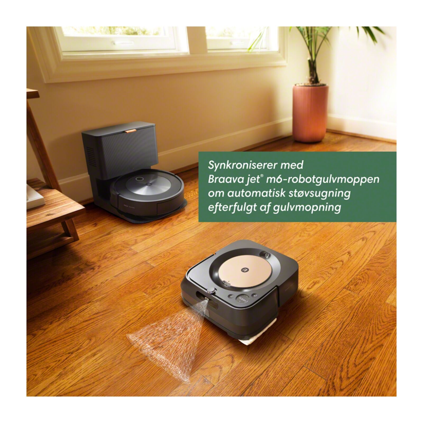 iRobot Braava jet M6132 Mopping robot Black