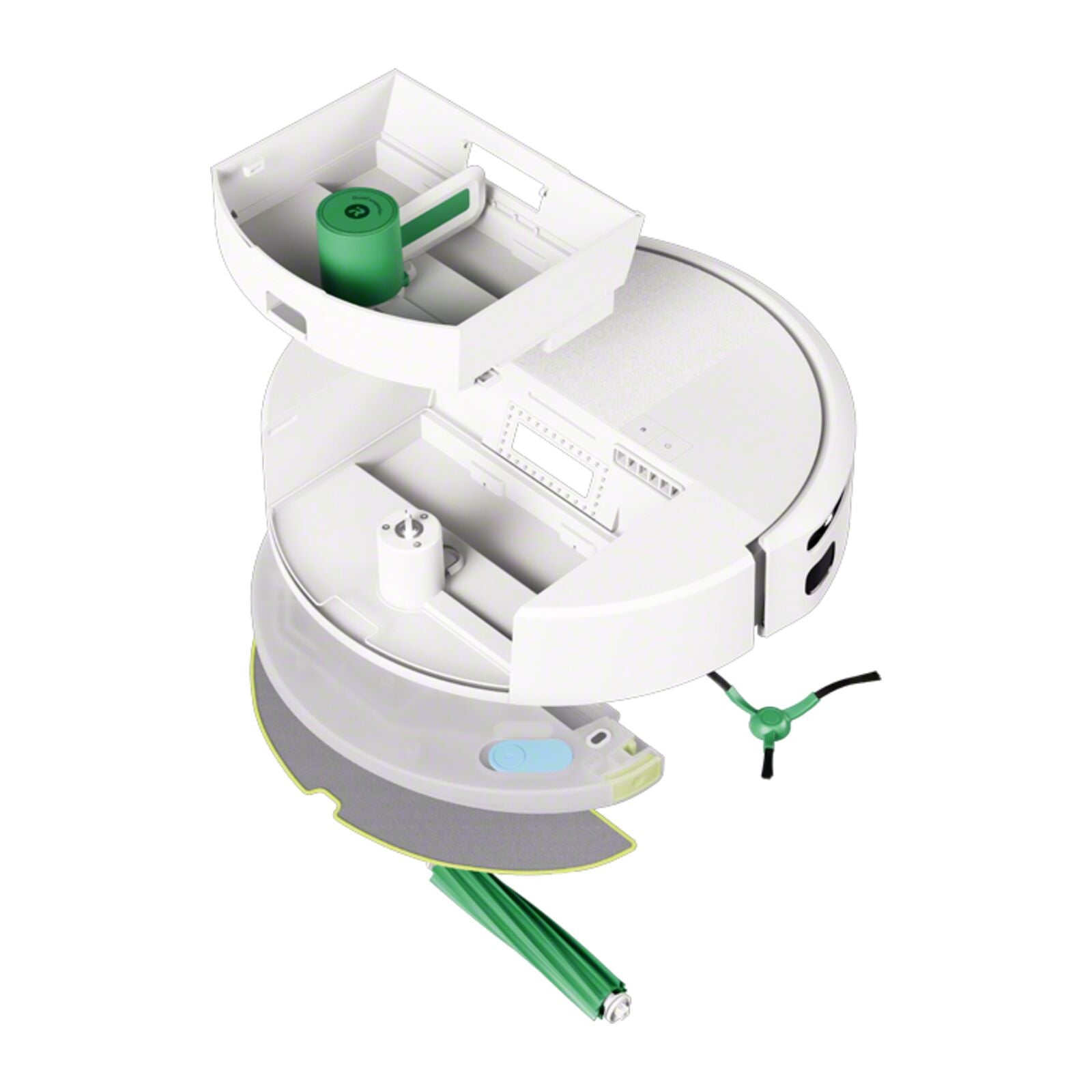 iRobot Roomba Combo 205 AutoCompact Robotic Vacuum Cleaner White