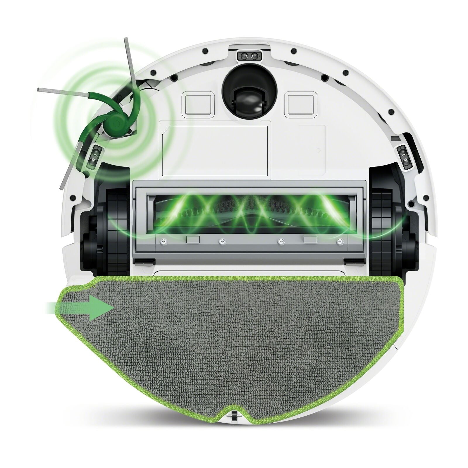 iRobot Roomba Combo 115 Robotic Vacuum Cleaner White