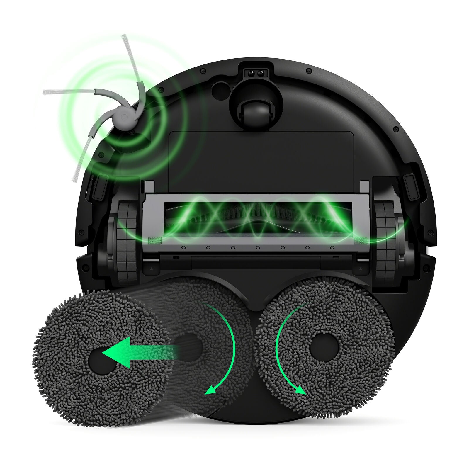iRobot Roomba Combo Plus 515 Robotic Vacuum Cleaner Black