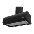 Witt Massive 90 B Wall hanging hood Black