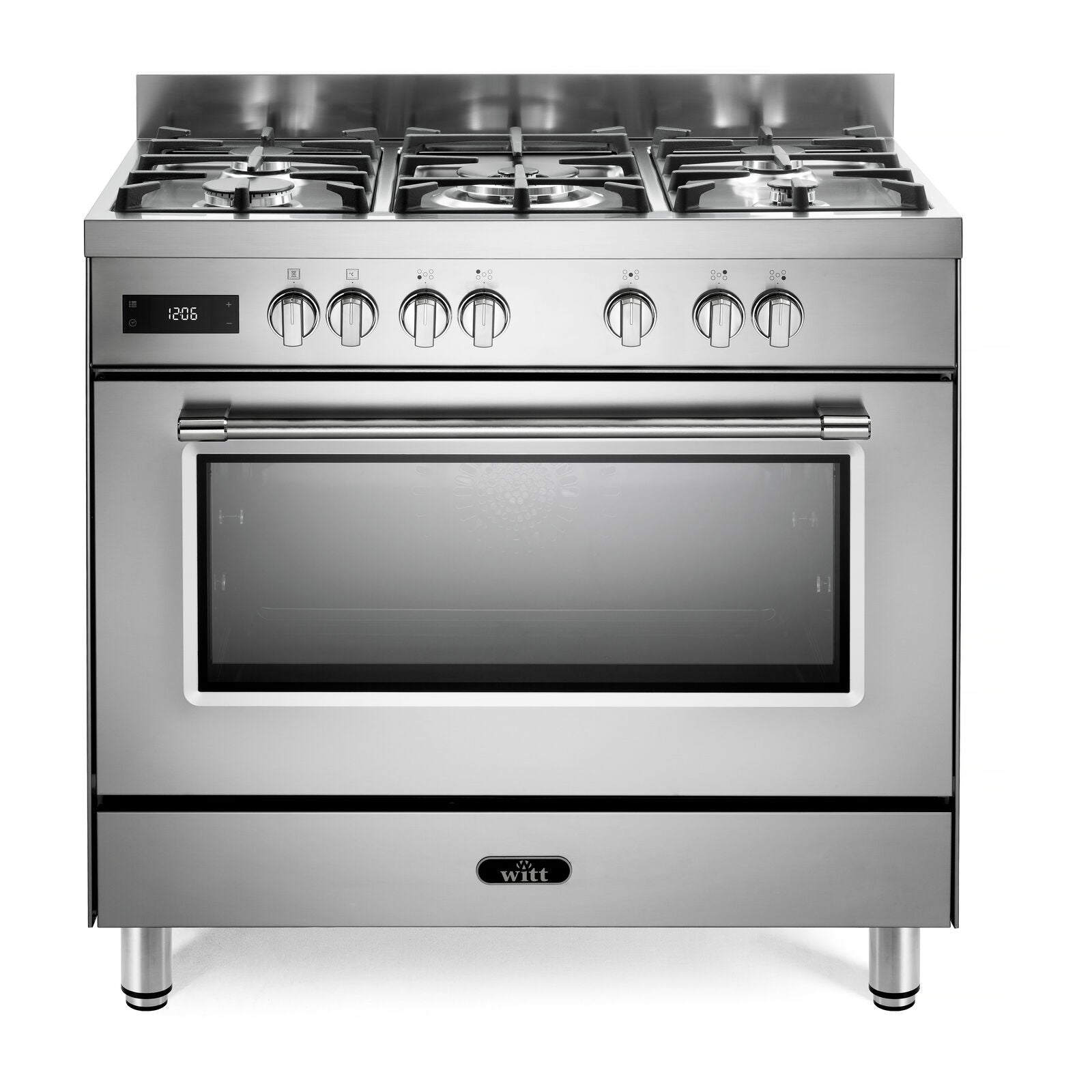 Witt WGC 906 SS Gas cooker Stainless steel