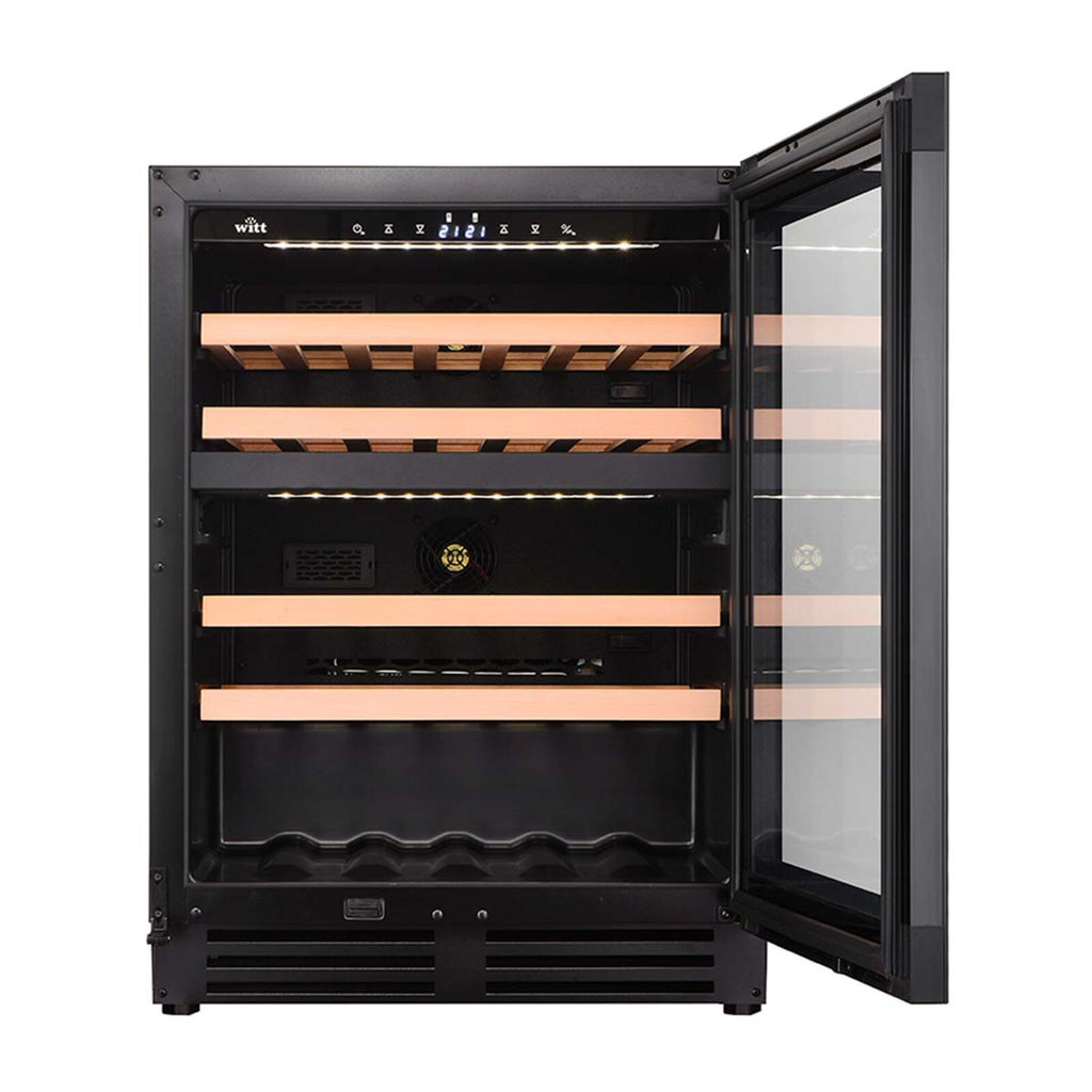 Witt WCU6082-2BG Tabletop wine cabinet Black