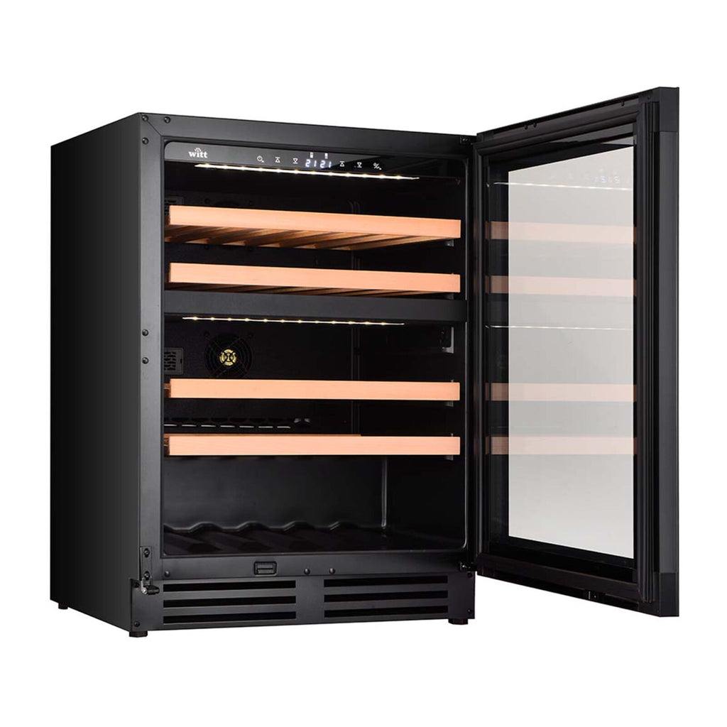 Witt WCU6082-2BG Tabletop wine cabinet Black