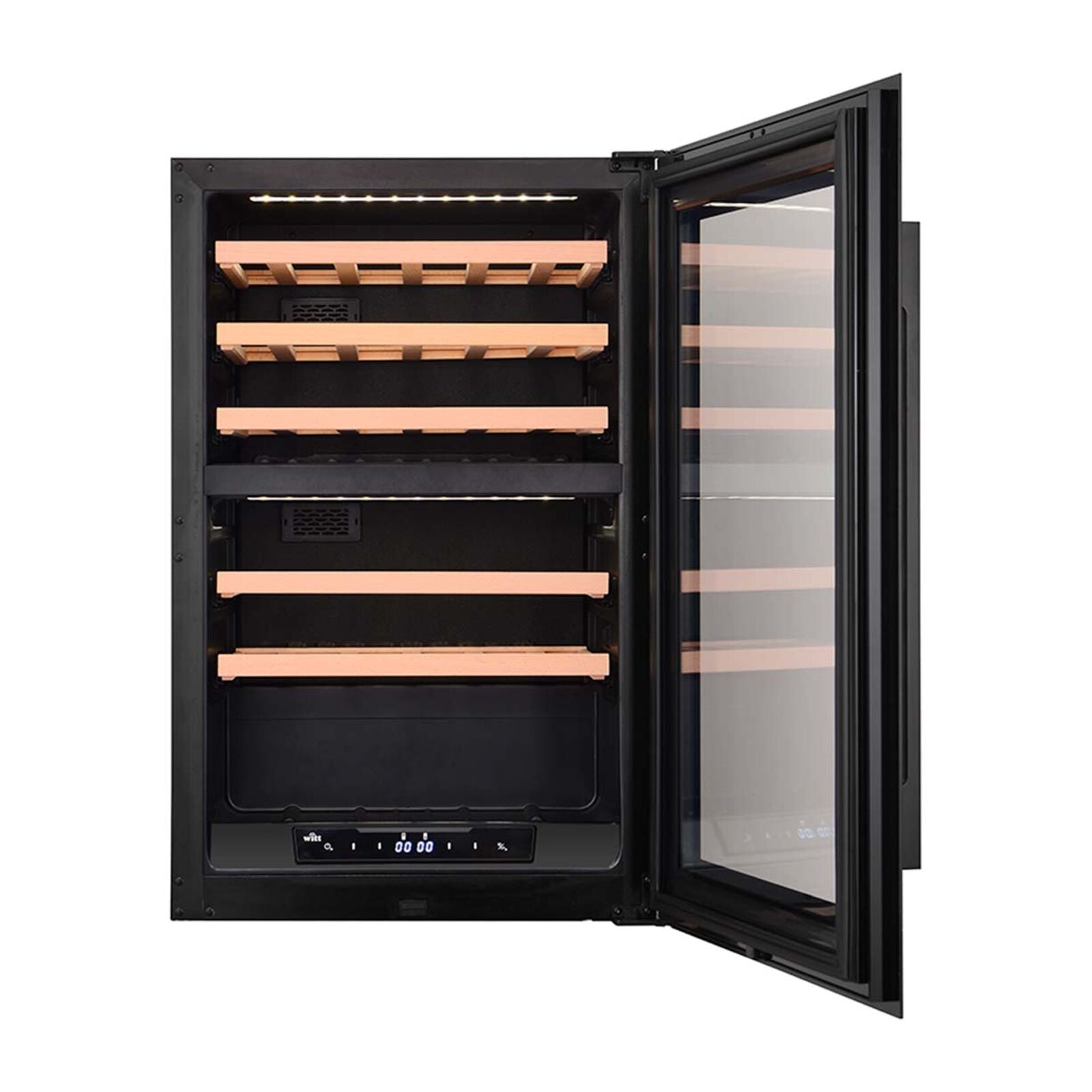 Witt WCI6088-2BG Built-in wine Black