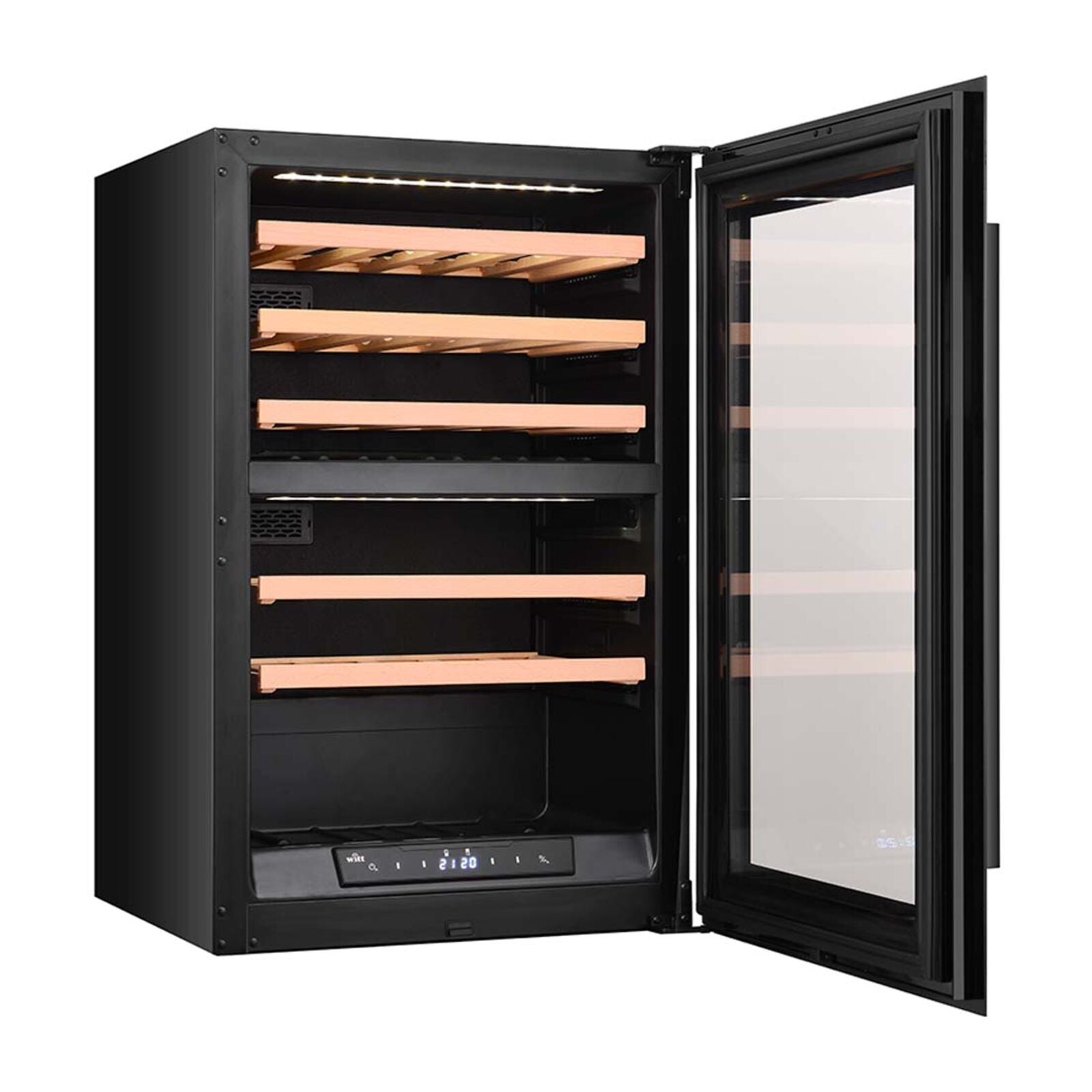 Witt WCI6088-2BG Built-in wine Black