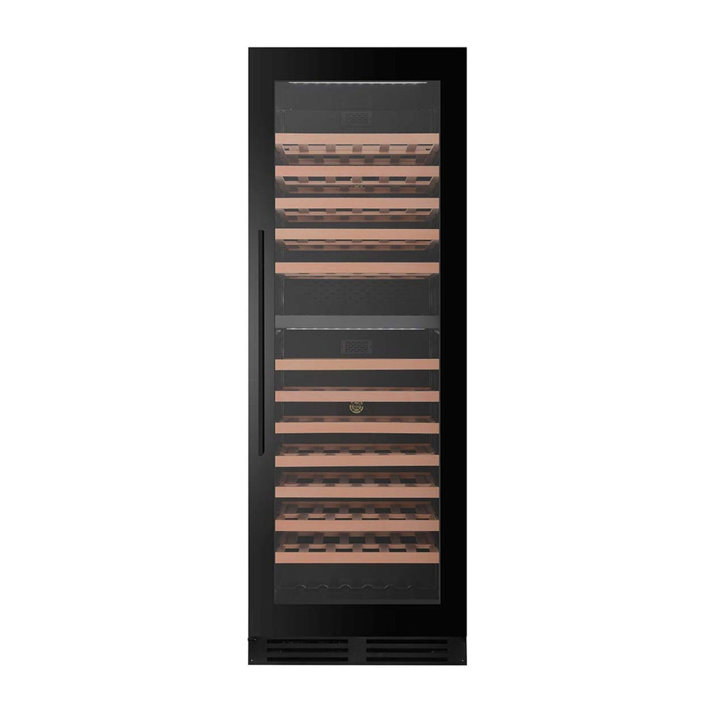 Witt WCF60172-2BG Freestanding wine Black