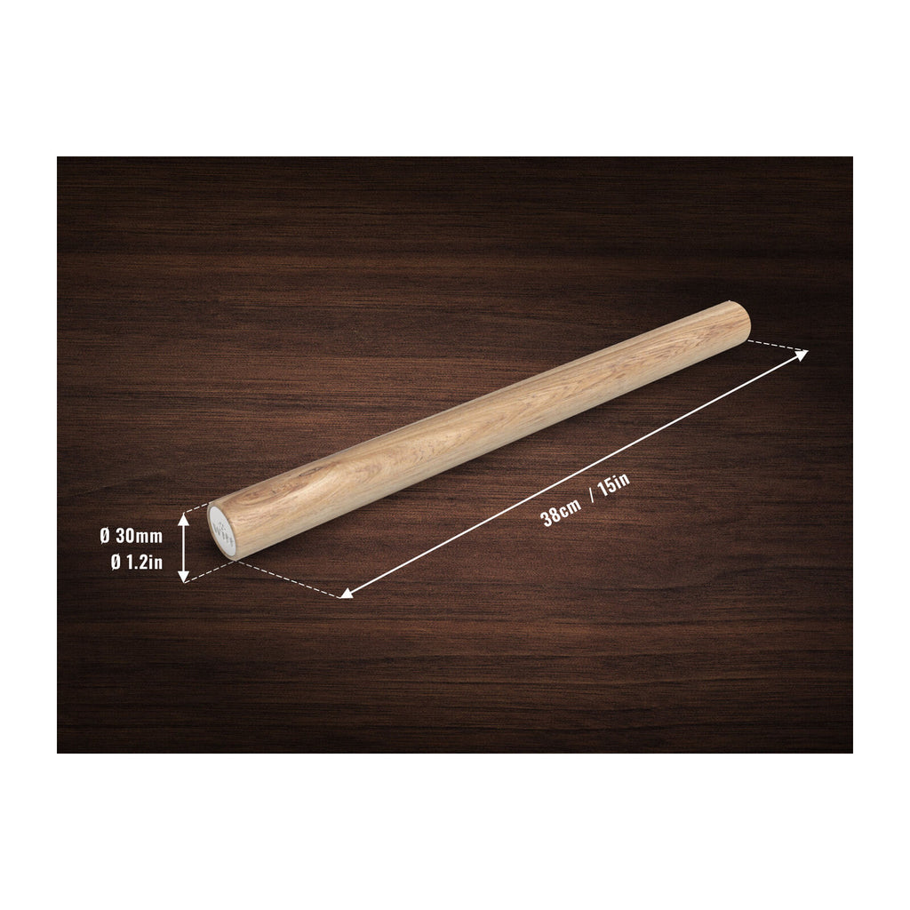 Witt Pizza Wood Roller Pin Wood