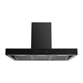Witt Cross 90 BN Wall hanging hood Black