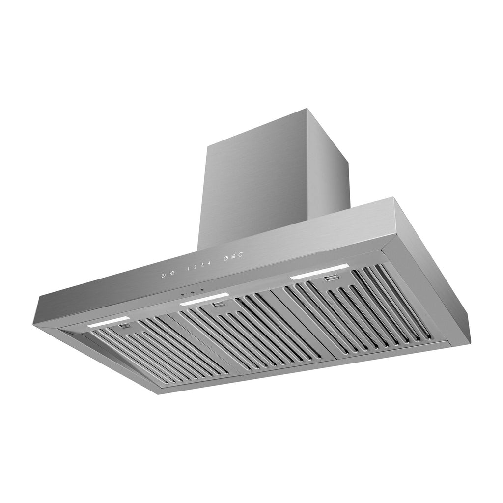 Witt Cross 90 SN Wall hanging hood Stainless Steel