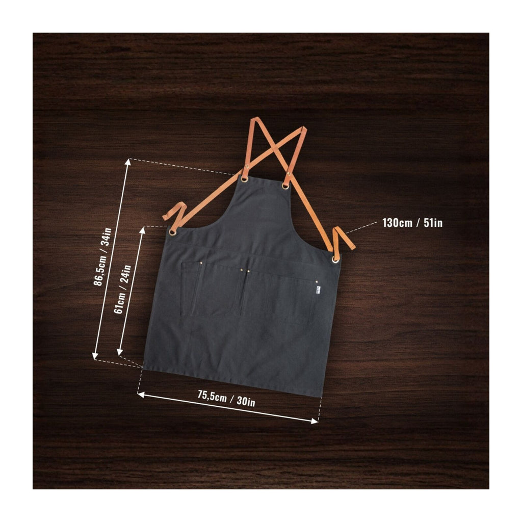 Witt Pizza Apron Black
