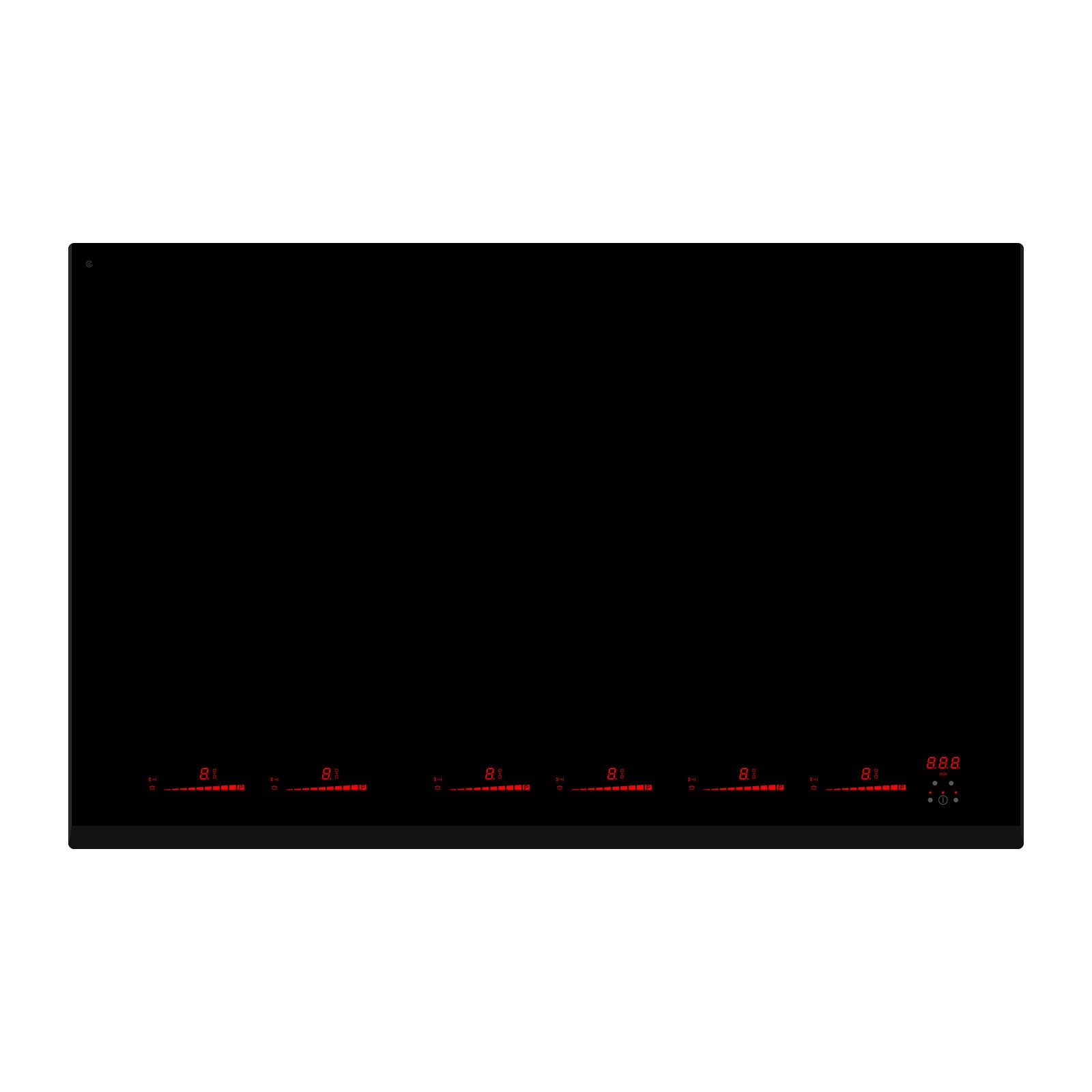 Witt WIF 82 QF2  Induction hob Black